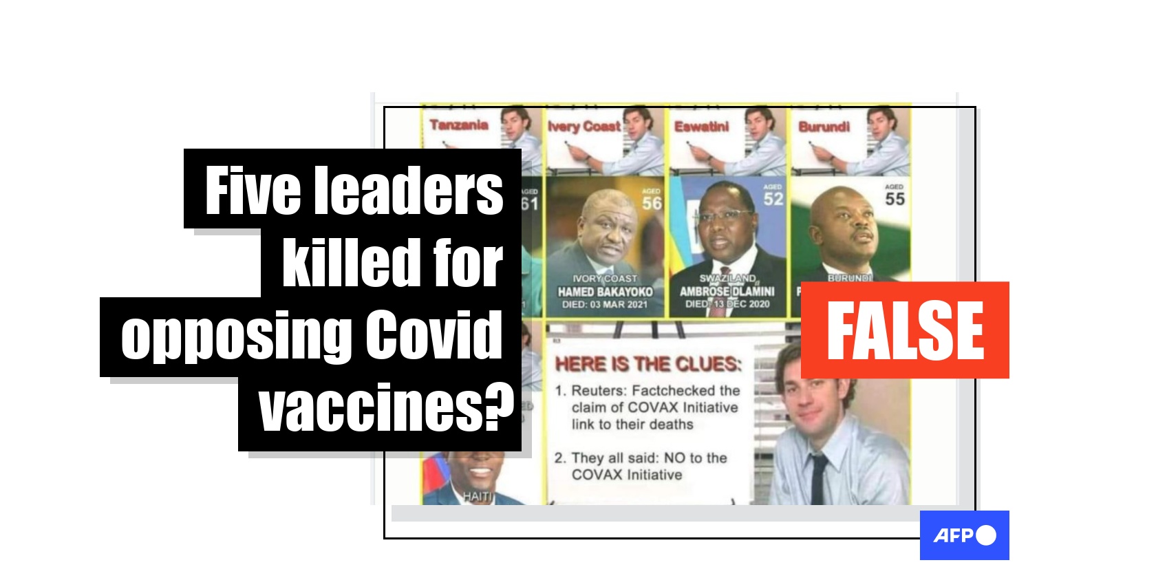 RTL Today Fact Check No evidence that five heads of state were