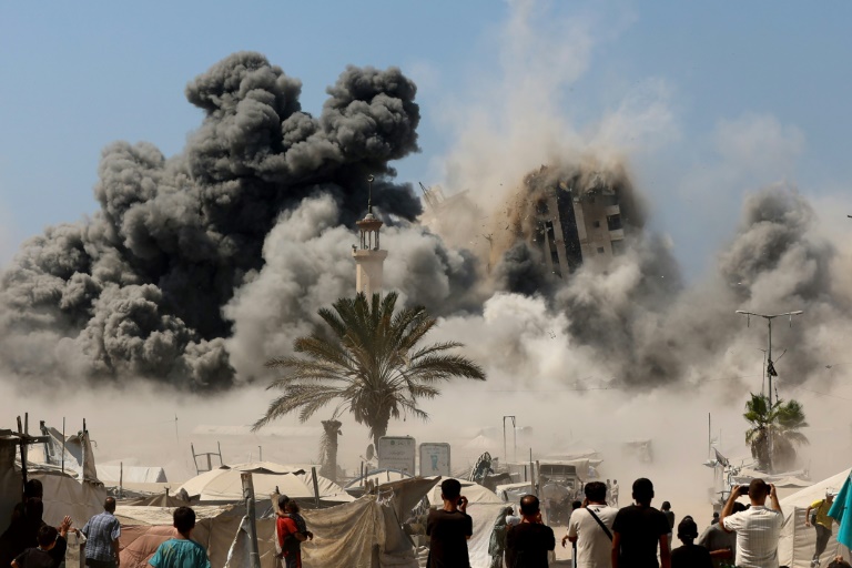 Ahead of planned conquest: Israel army begins targeting Gaza City high-rises