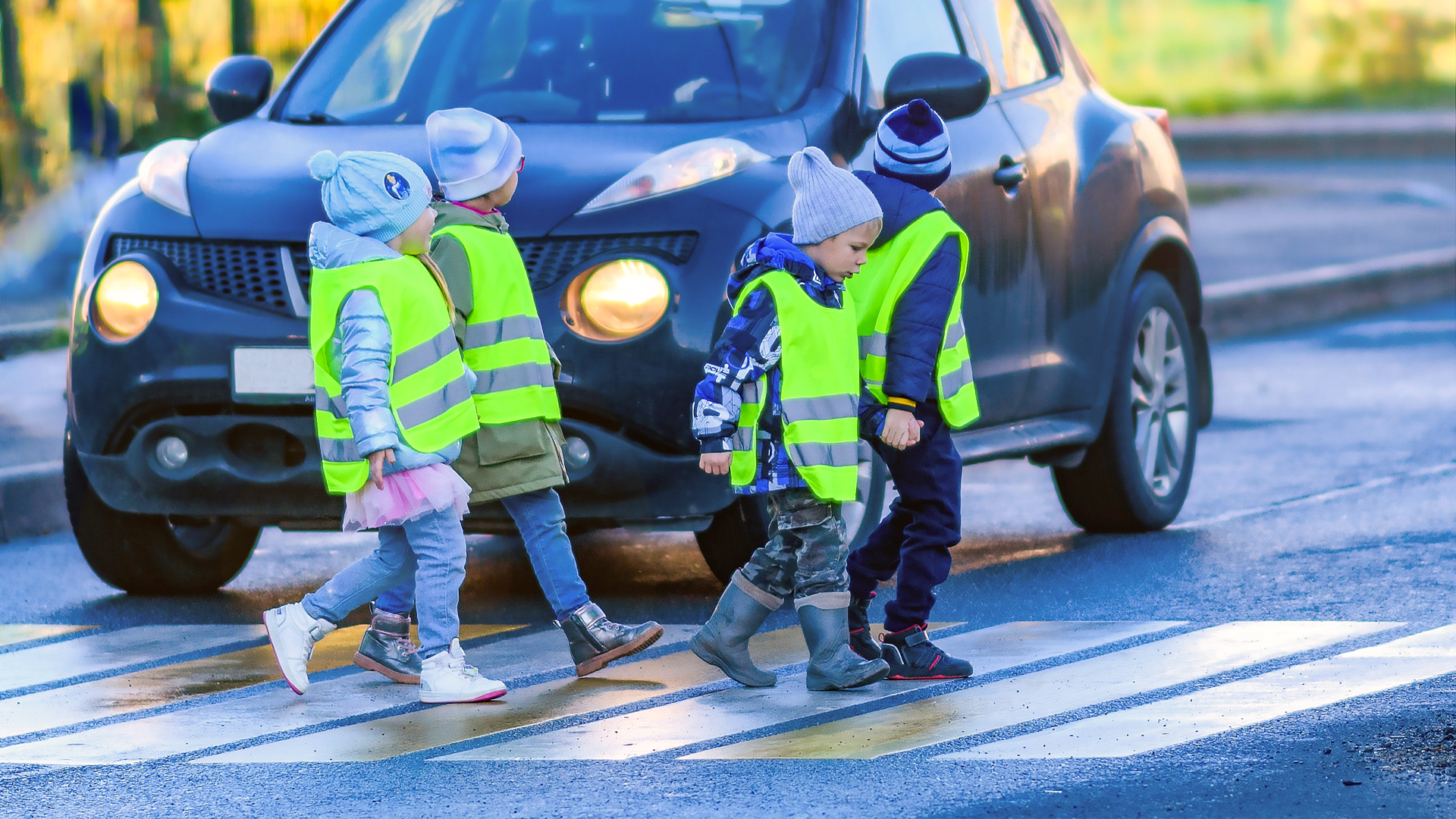 Paint your own vest competition: Road safety campaign launches as children head back to school