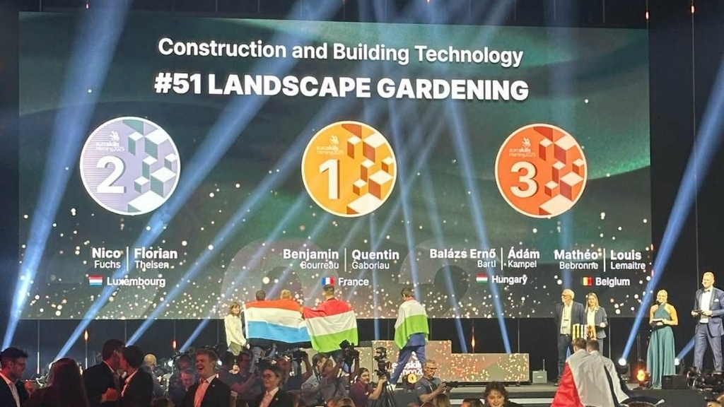 EuroSkills 2025: Luxembourg celebrates record success with silver and four excellence medals