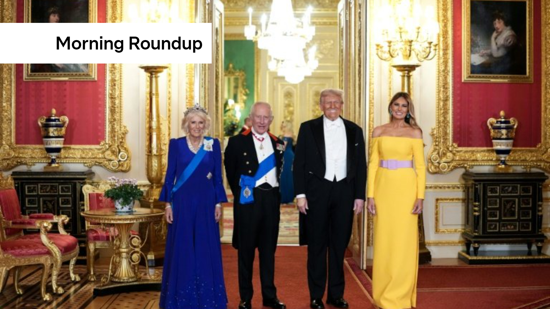 Calls to enshrine abortion in Luxembourg's constitution, Israel Sanctions, and Trump visit to UK