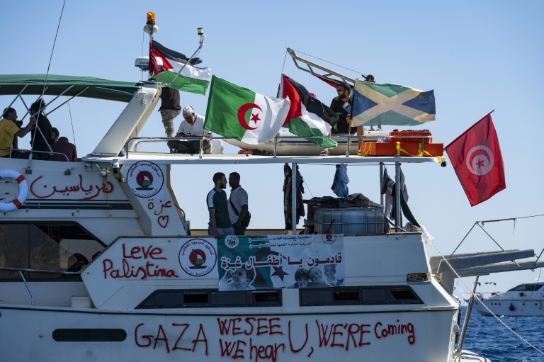 According to organisers: Israel intercepts activist flotilla headed to Gaza