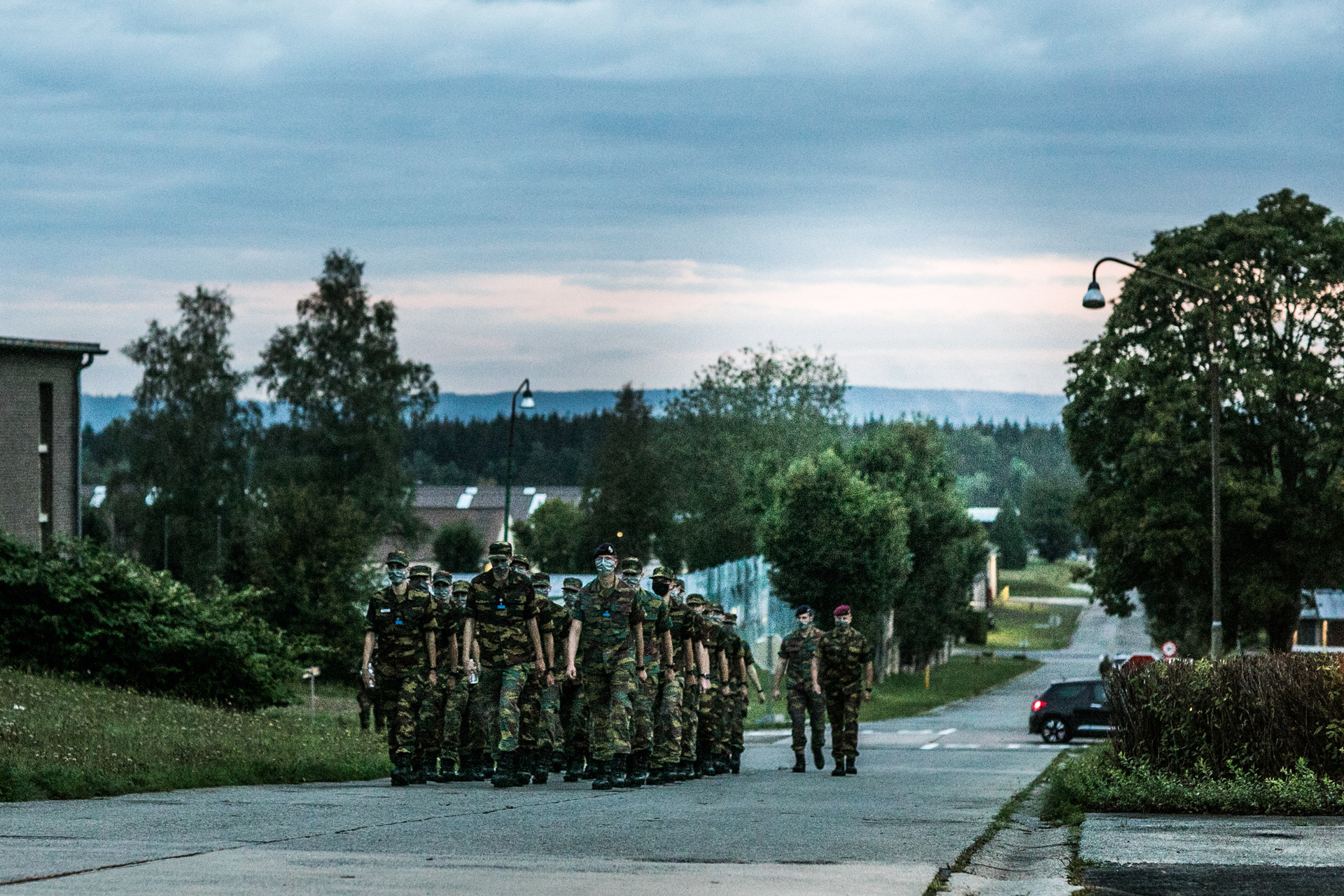 Near German border: Unidentified drones spotted over Belgian military training camp