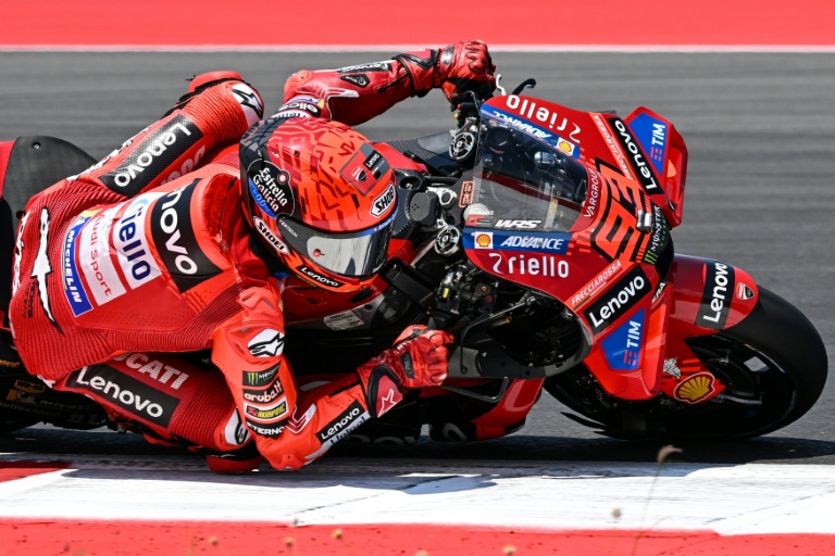 Opening lap collision: World champion Marquez crashes out as Aldeguer wins Indonesia MotoGP