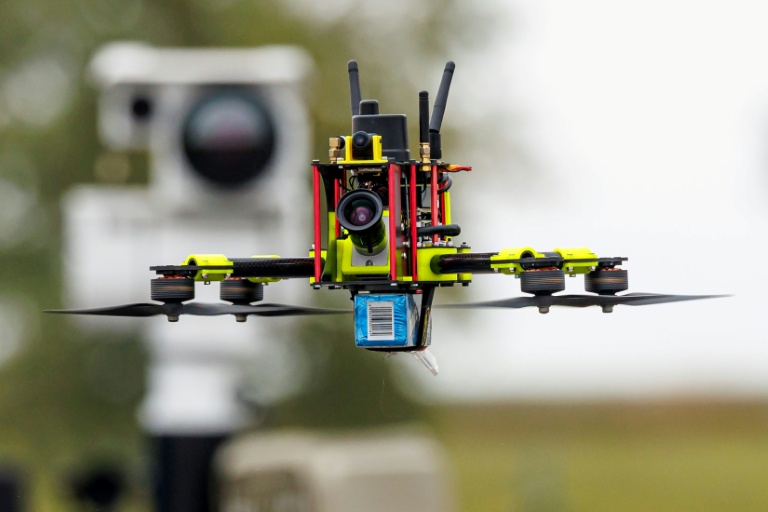 At secluded German airport, researchers tackle tricky drone defence