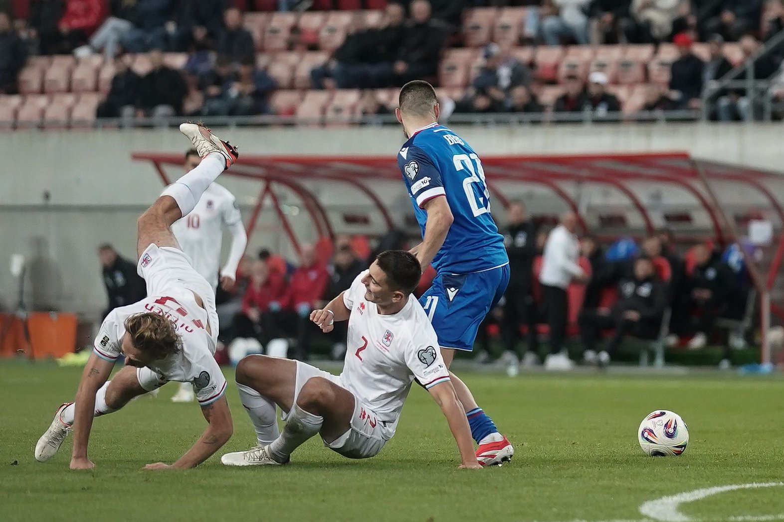 2-0 defeat in Slovakia: Luxembourg officially out of World Cup reckoning