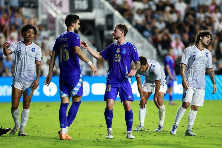 Football friendly: Mac Allister and Martinez braces power Argentina over Puerto Rico