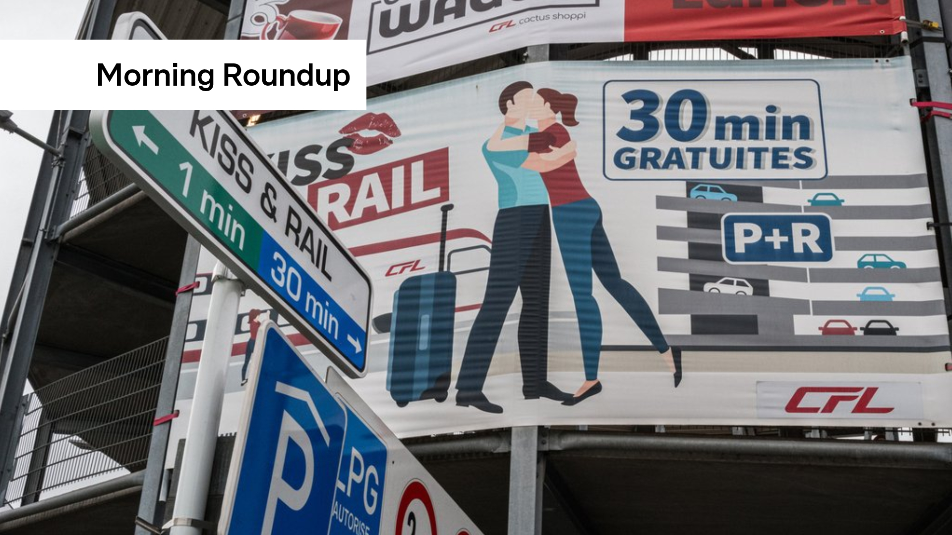 Morning Roundup: NATO airspace talks, minor Covid wave, and Luxembourg's new Kiss & Rail zone