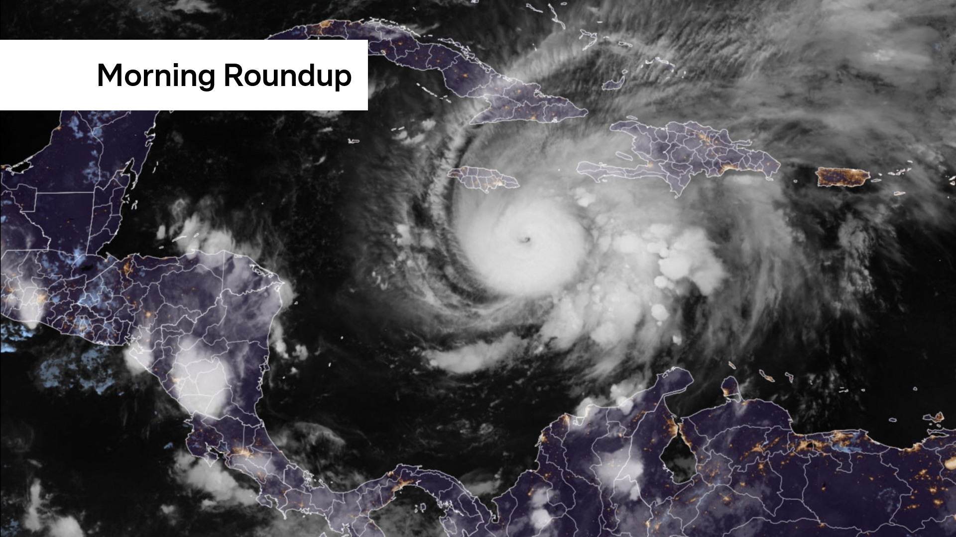 Hurricane Melissa to make landfall in Jamaica, robbery suspects on the run and sexual assault case investigated after 20 years