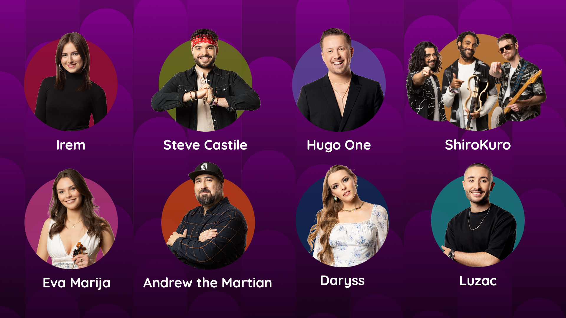 On stage in January: Eight finalists selected for Luxembourg Song Contest 2026