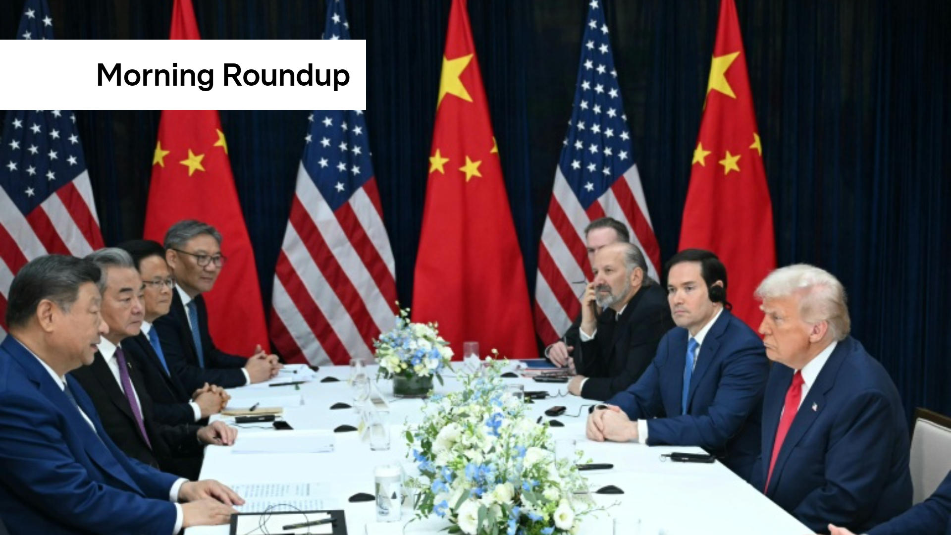 Bettel faces parliamentary criticism, Trump-Xi meeting in South Korea, and Luxembourg Song Contest selects finalists