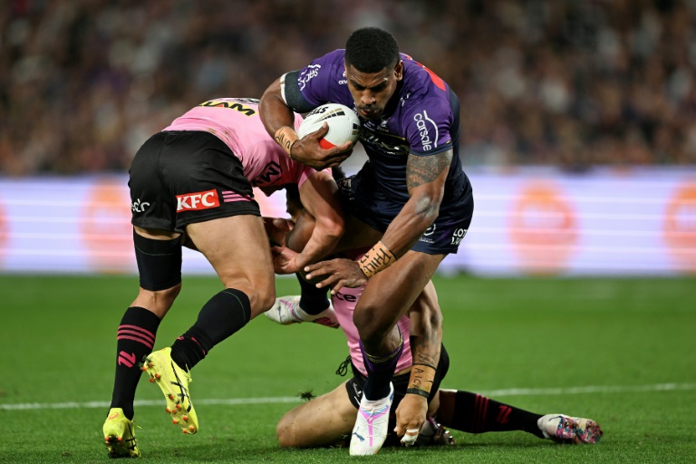 Heavy clash of heads: Tonga rugby league star out of intensive care after seizure