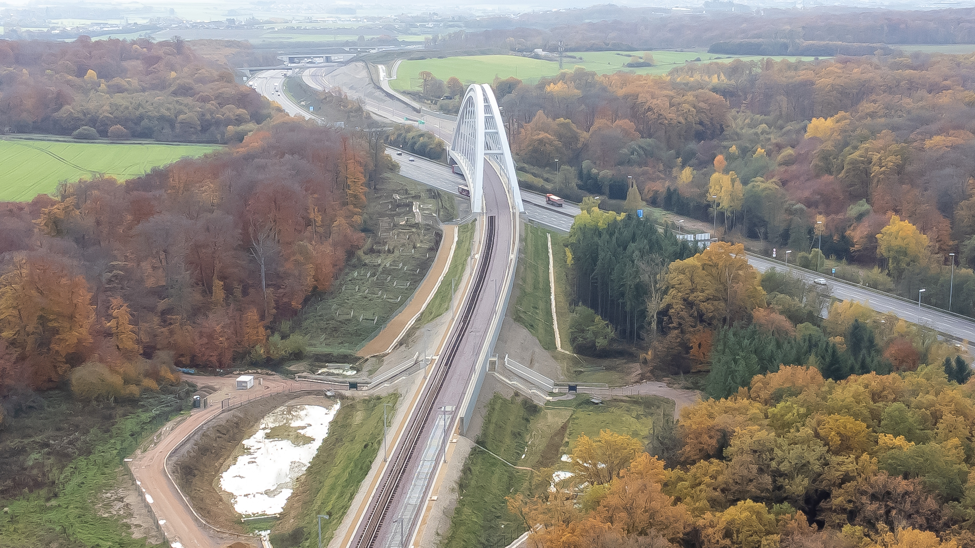 Railway upgrade: First tracks laid for new Luxembourg City-Bettembourg line