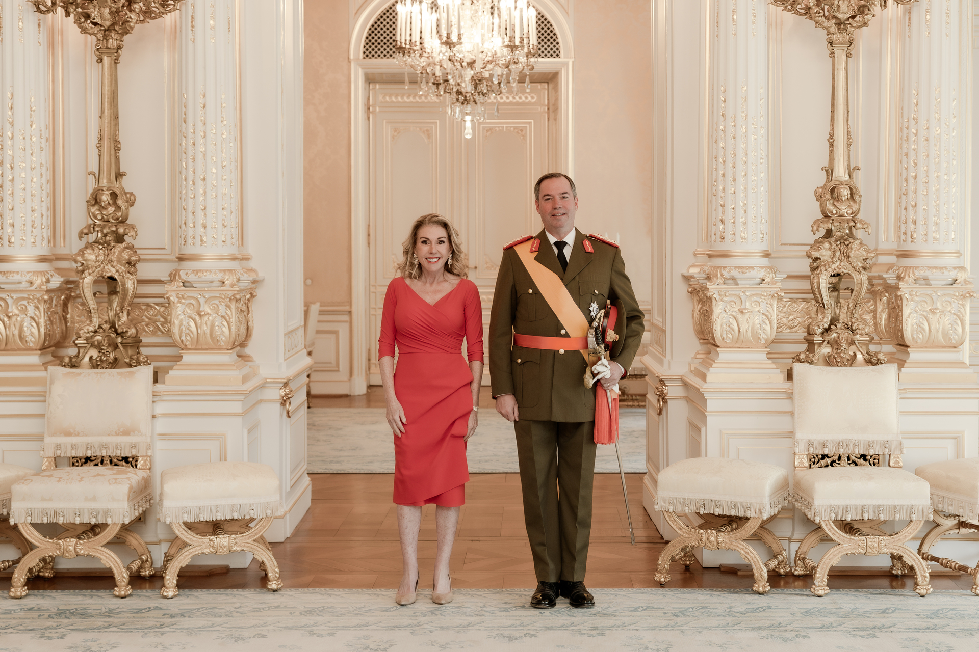 Officially sworn-in: US Ambassador Feinberg presents diplomatic credentials to Grand Duke Guillaume