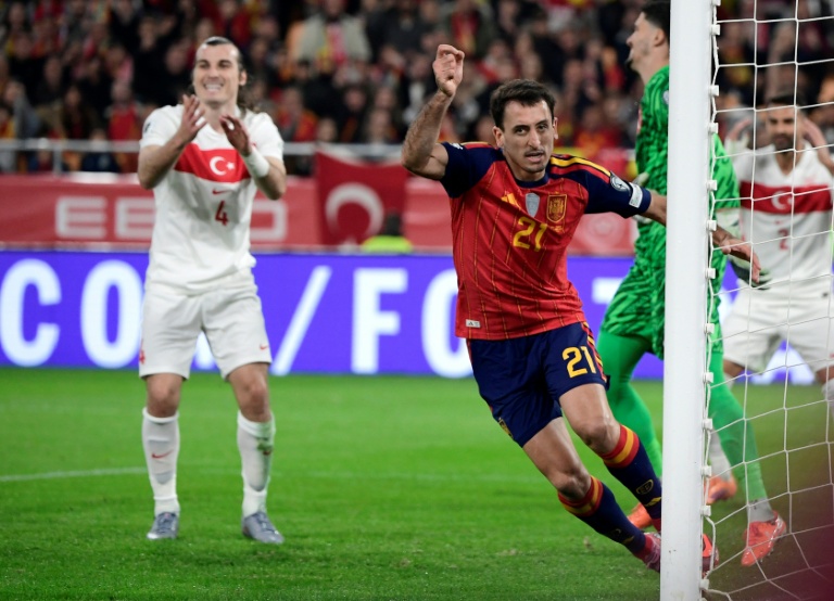 Unbeaten Spain qualify for 2026 World Cup with Turkey draw