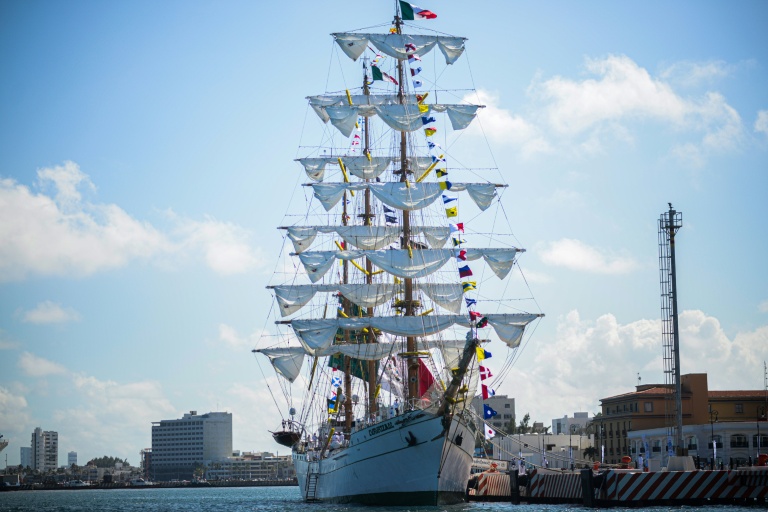 Investigations underway: Mexico training ship that hit Brooklyn Bridge returns home